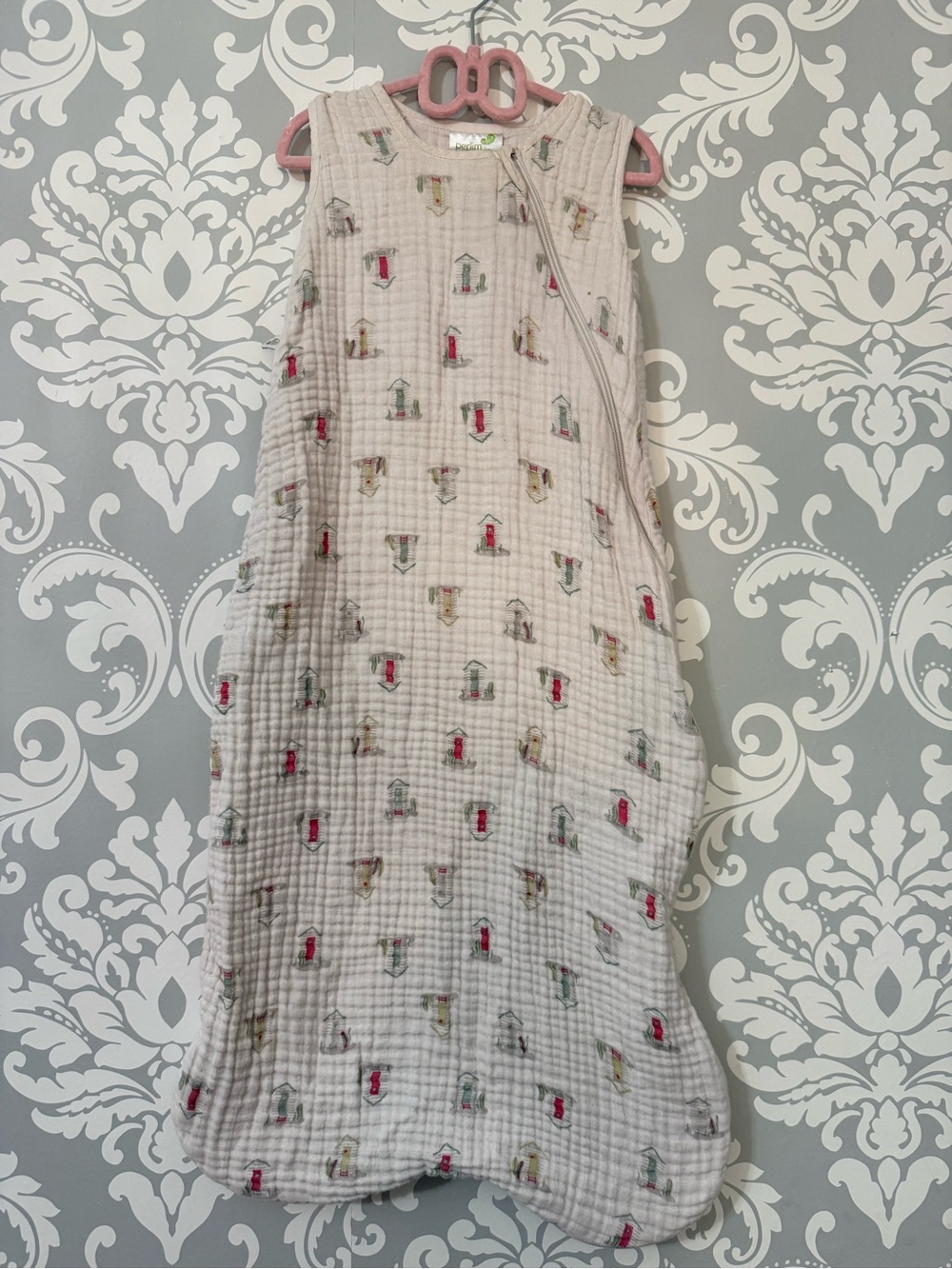 💫4/$25 • Perlimpinpin Cotton Muslin Sleep Sack in the Beach House